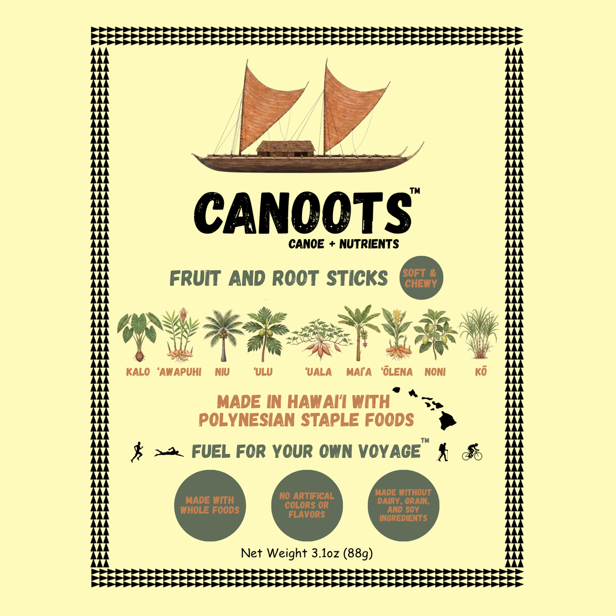 Canoots Fruit and Root Sticks