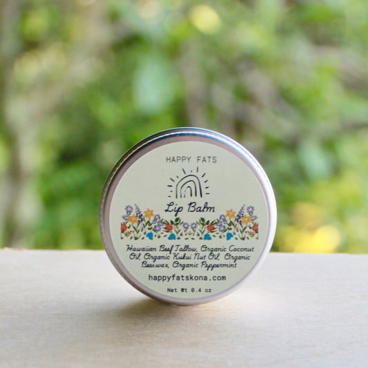 Lip Balm with Hawaiian Tallow, Tin